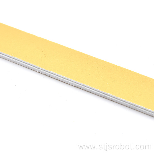 Manufacturers selling yellow nail file nail article double-sided polishing file